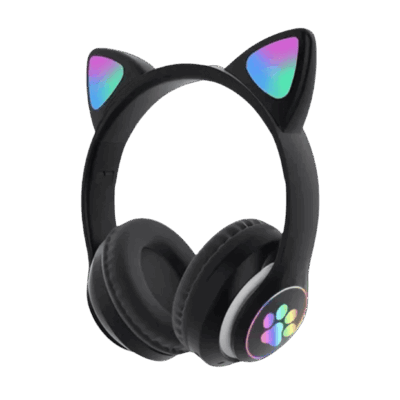 Auriculares Bluetooth Vincha Oreja de Gato