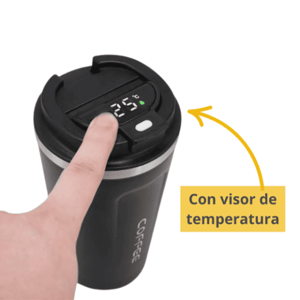 3 Vaso con Medidor de Temperatura