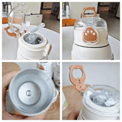 3 Termo Botella Acero Inoxidable