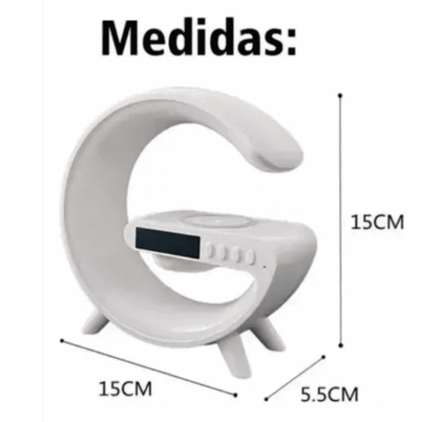 Lámpara de Mesa RGB con Parlante
